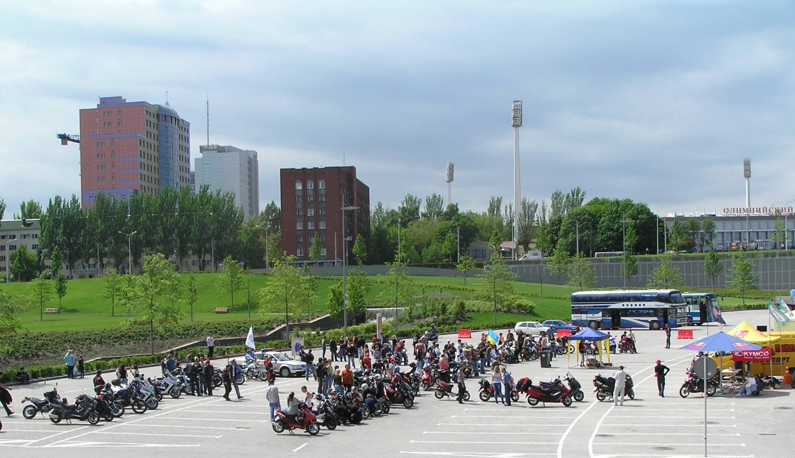 Открытие мото сезона 2010 Донецким Скутер Клубом